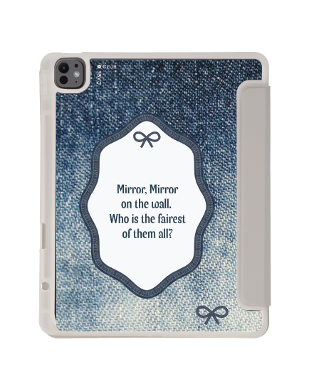 iPad Air6/7 13" 2025 (M2/M3) Clear Grey Mirror Quotes