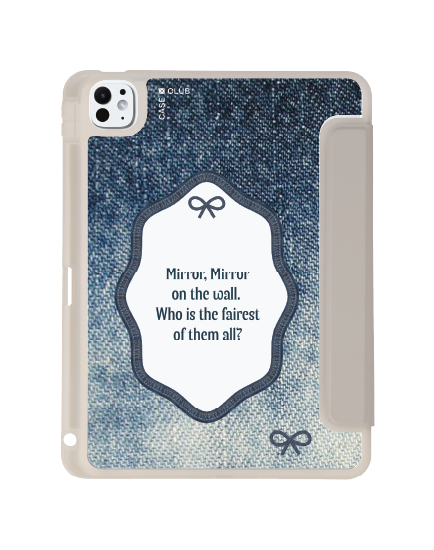 เคสใส ipad pro 11 สีเทา คำคมกระจก