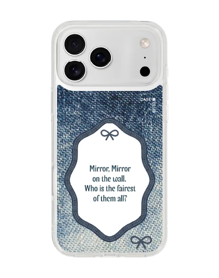 iphone 17 pro max clear mirror quotes