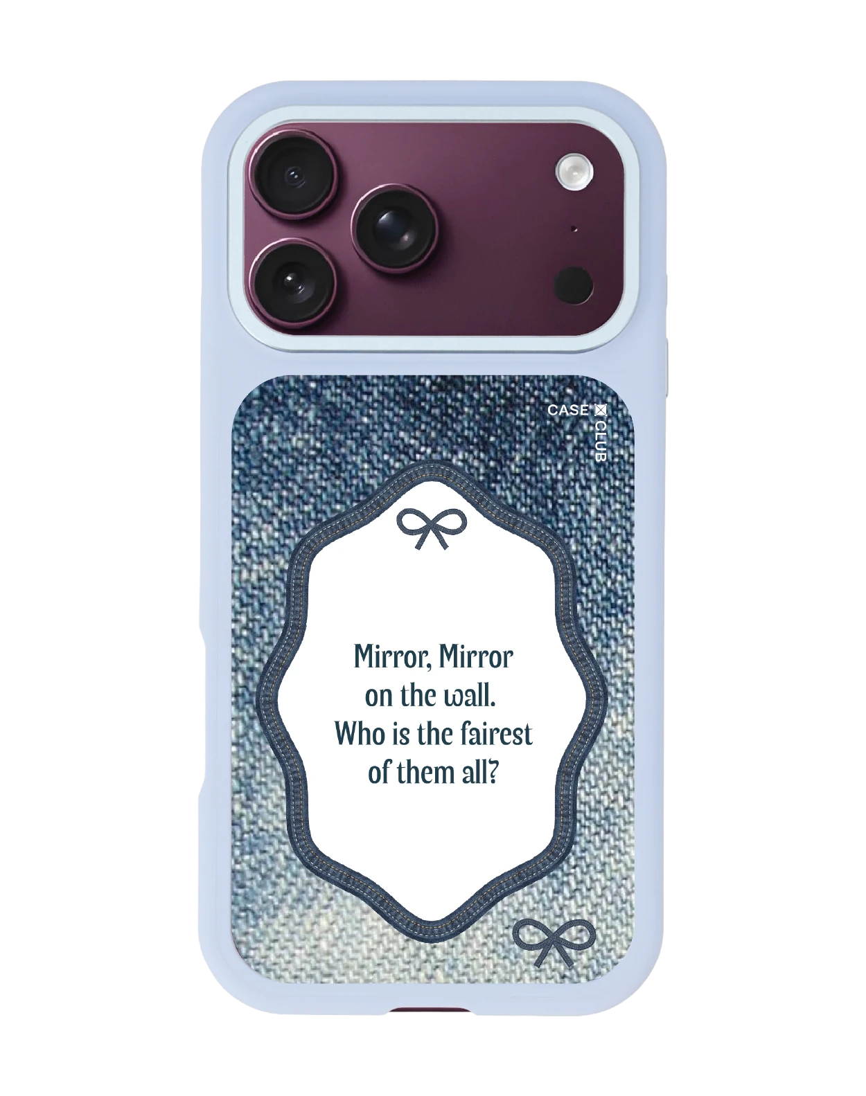 เคสเปลี่ยนฝาหลัง iphone 18 pro max magsafe สีฟ้า กระจกแห่งความมั่นใจ