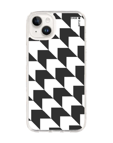 เคสใส iphone 14 plus ฮาวด์สทูธขาวดำ