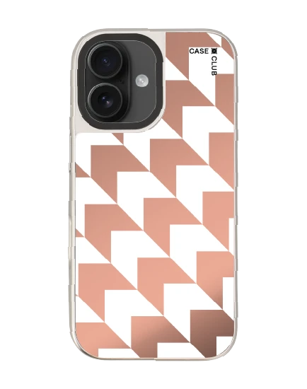 เคสกระจก iphone 16 magsafe ฮาวด์สทูธขาวดำ