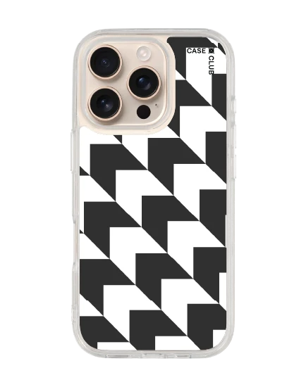 เคสใส iphone 16 pro magsafe ฮาวด์สทูธขาวดำ