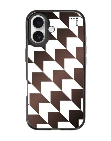 iphone 17 black mirror magsafe mono houndstooth