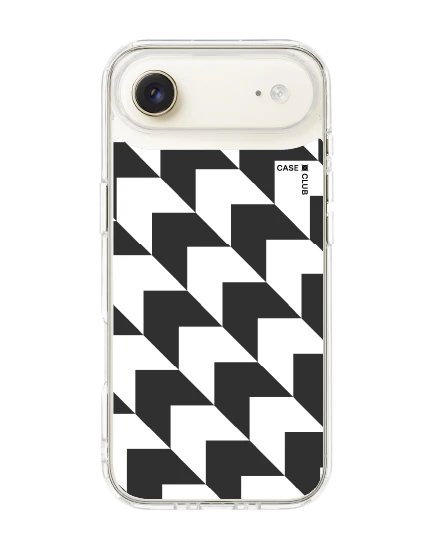 iphone air clear magsafe mono houndstooth