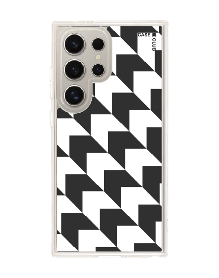 เคสใส samsung s24 ultra magsafe ฮาวด์สทูธขาวดำ