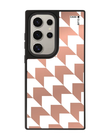 samsung s24 ultra matte mirror magsafe mono houndstooth