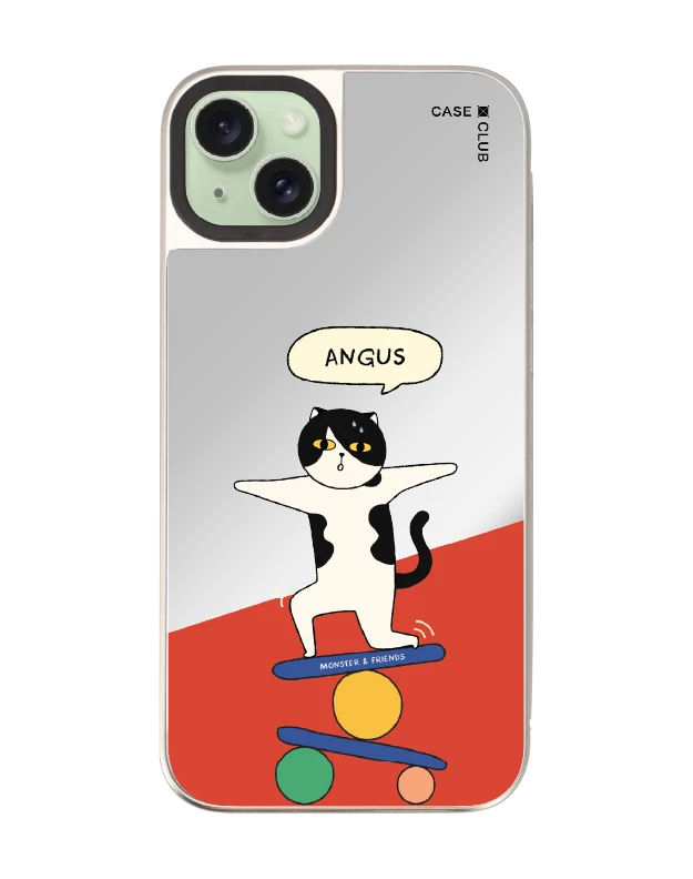 iphone 15 plus mirror magsafe monster & friends angus