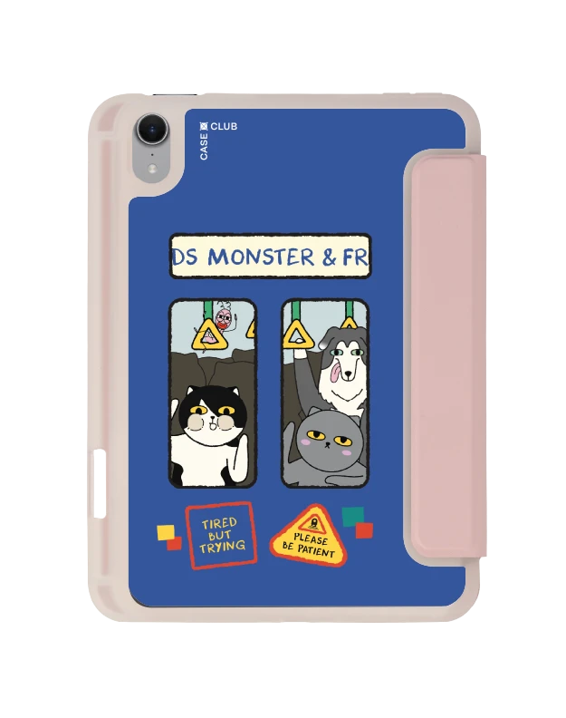 เคสใส ipad mini 7 สีชมพู monster & friends โปรดรอสักครู่