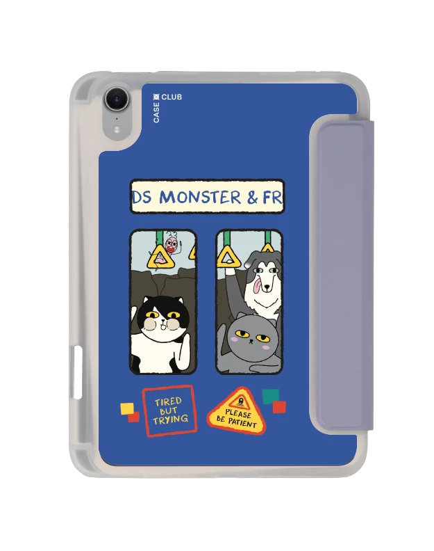 เคสใส ipad mini 7 สีม่วง monster & friends โปรดรอสักครู่