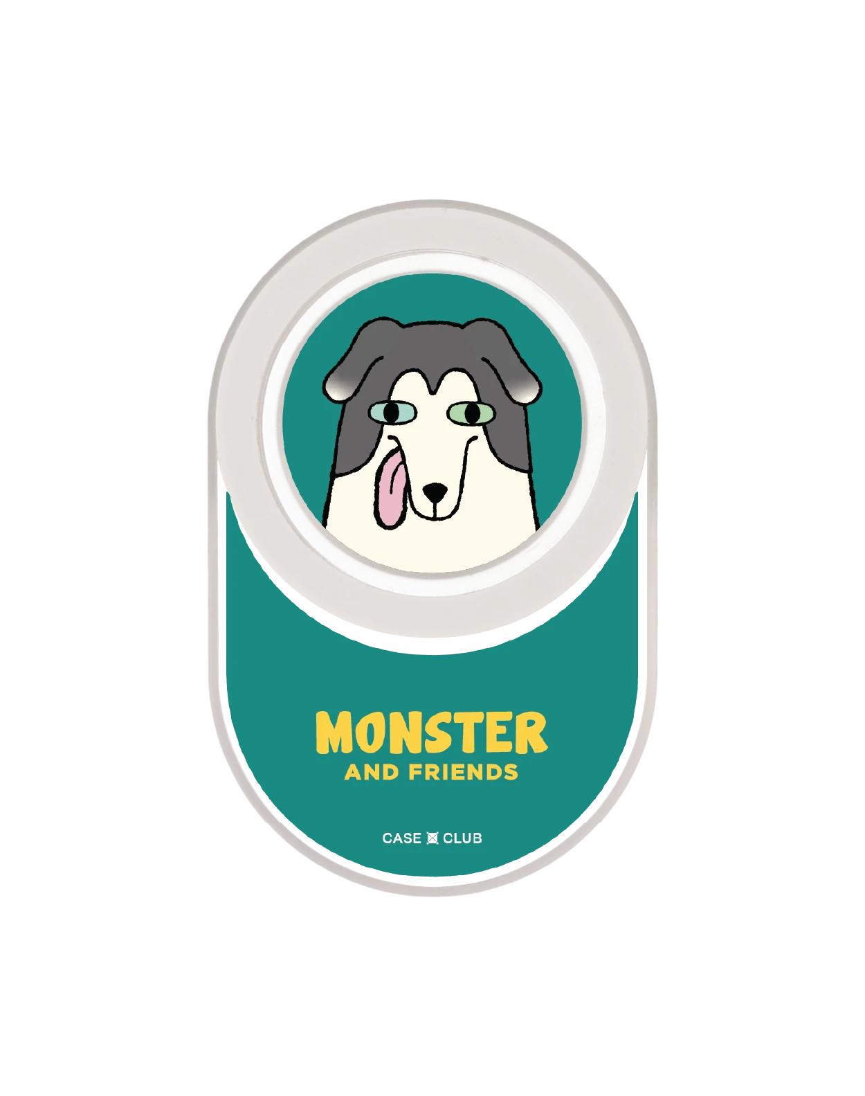 clear popgrip monster & friends charlie