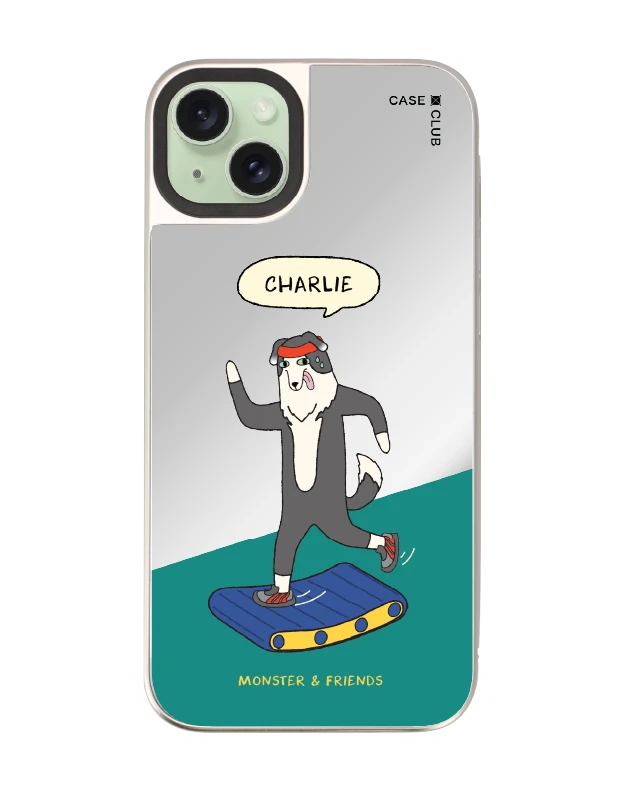 iphone 15 plus mirror magsafe monster & friends charlie