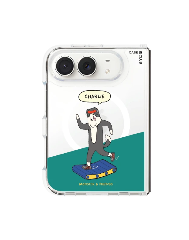 iphone duo clear magsafe monster & friends charlie