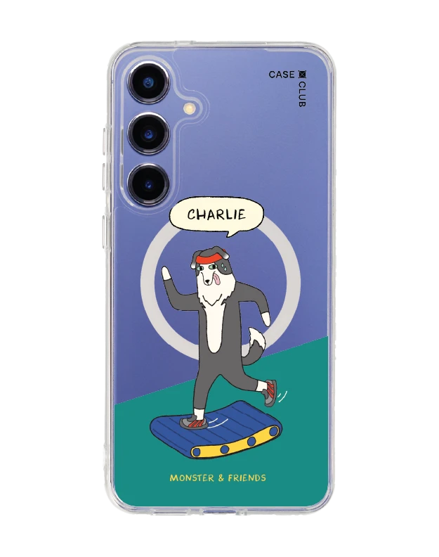 samsung galaxy s25 plus clear magsafe monster & friends charlie