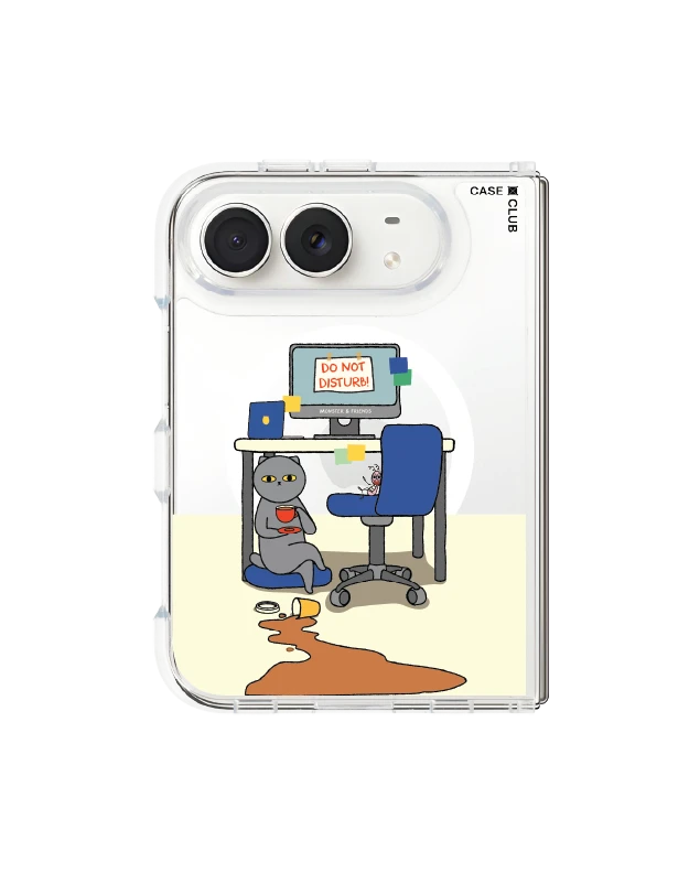 เคสใส iphone duo magsafe monster & friends ห้ามรบกวน