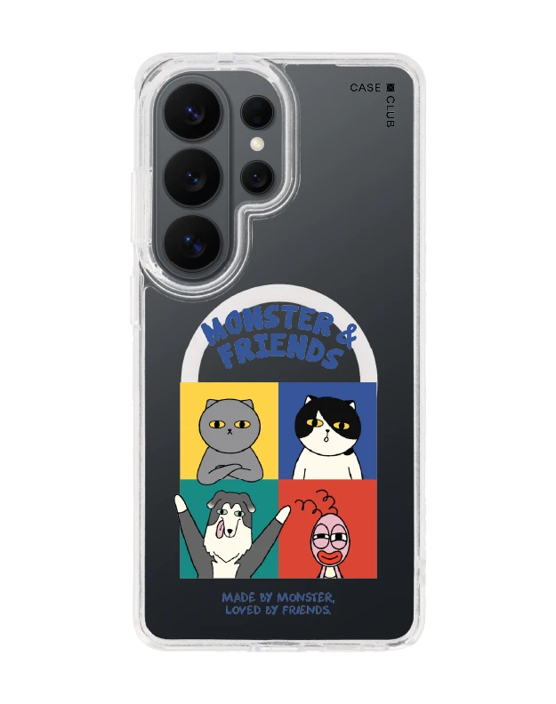 samsung galaxy s26 ultra clear magsafe monster & friends meet the friends