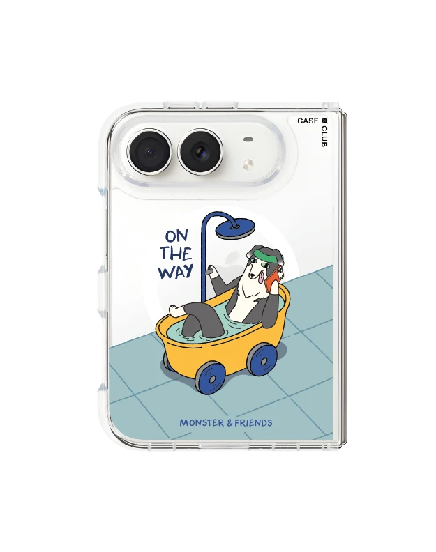 iphone duo clear magsafe monster & friends on the way