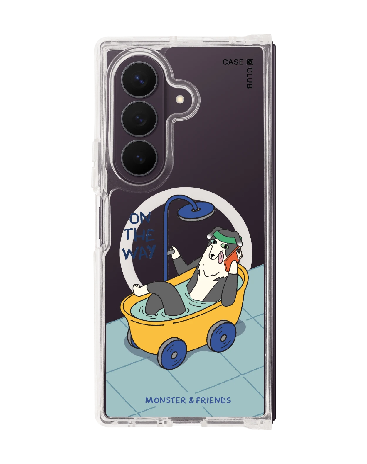 samsung galaxy z fold 8 ultra clear magsafe monster & friends on the way