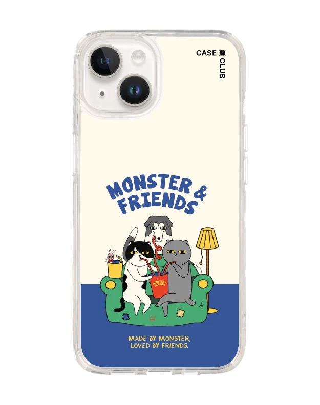 เคสใส iphone 14 magsafe monster & friends โซฟาคลับ