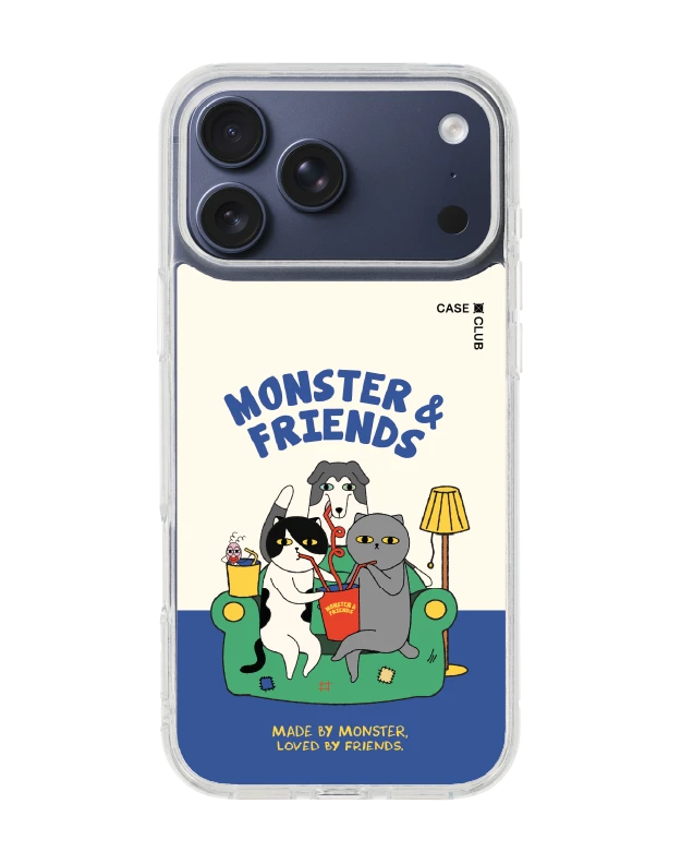 เคสใส iphone 17 pro max monster & friends โซฟาคลับ