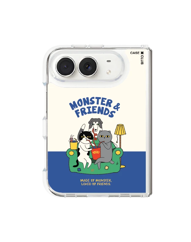 เคสใส iphone duo magsafe monster & friends โซฟาคลับ