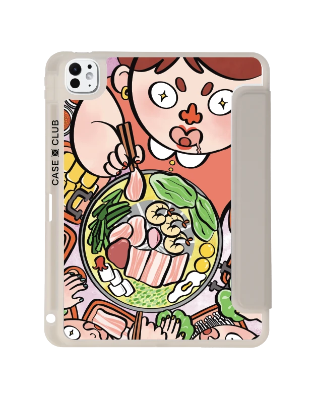 ipad pro 11" (2024) clear grey moo kra ta