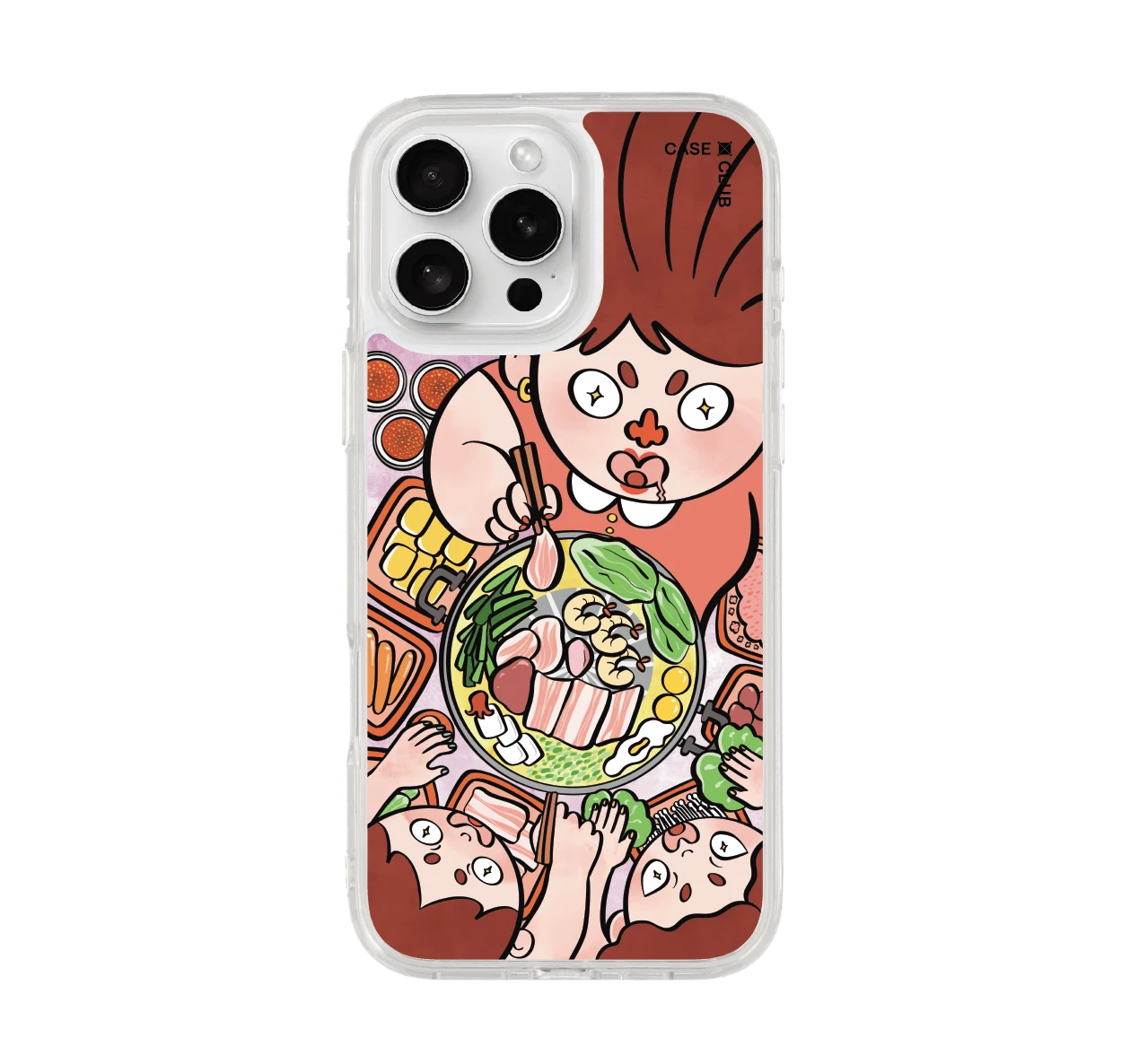 เคสใส iphone 16 pro max อร่อยลืมโลกกับหมูกระทะ