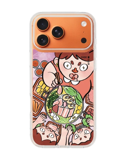 เคสใส iphone 17 pro max magsafe อร่อยลืมโลกกับหมูกระทะ
