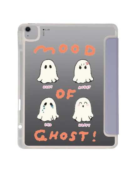 ipad air6/7 13" 2025 (m2/m3) clear purple mood of ghost club