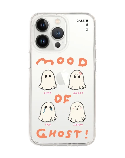 iphone 13 pro clear case mood of ghost club