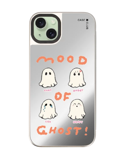 เคสกระจก iphone 15 plus magsafe mood of ghost club