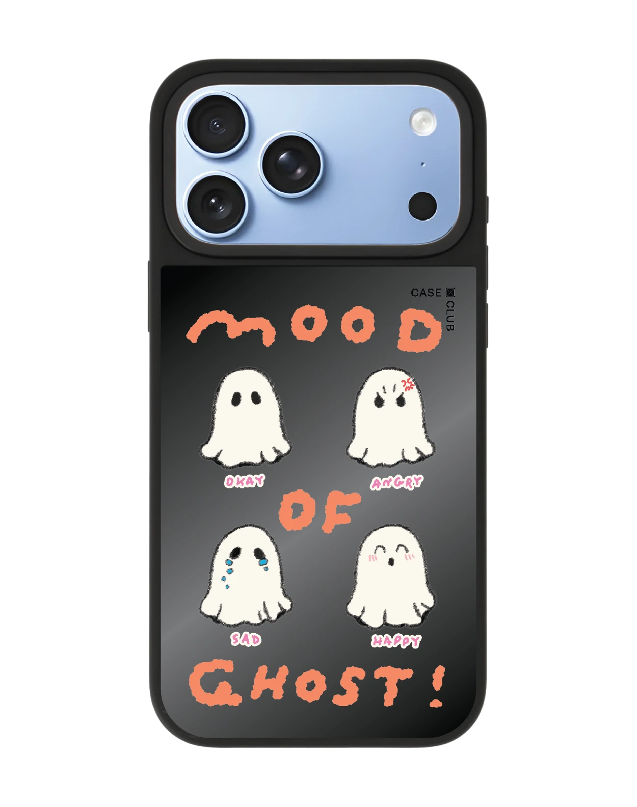 เคสกระจกดำด้าน iphone 18 pro max magsafe mood of ghost club
