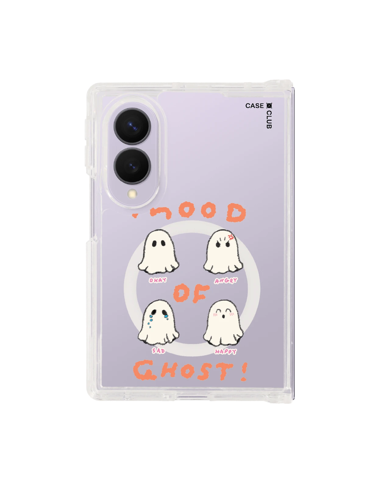 เคสใส samsung galaxy z fold 8 magsafe mood of ghost club