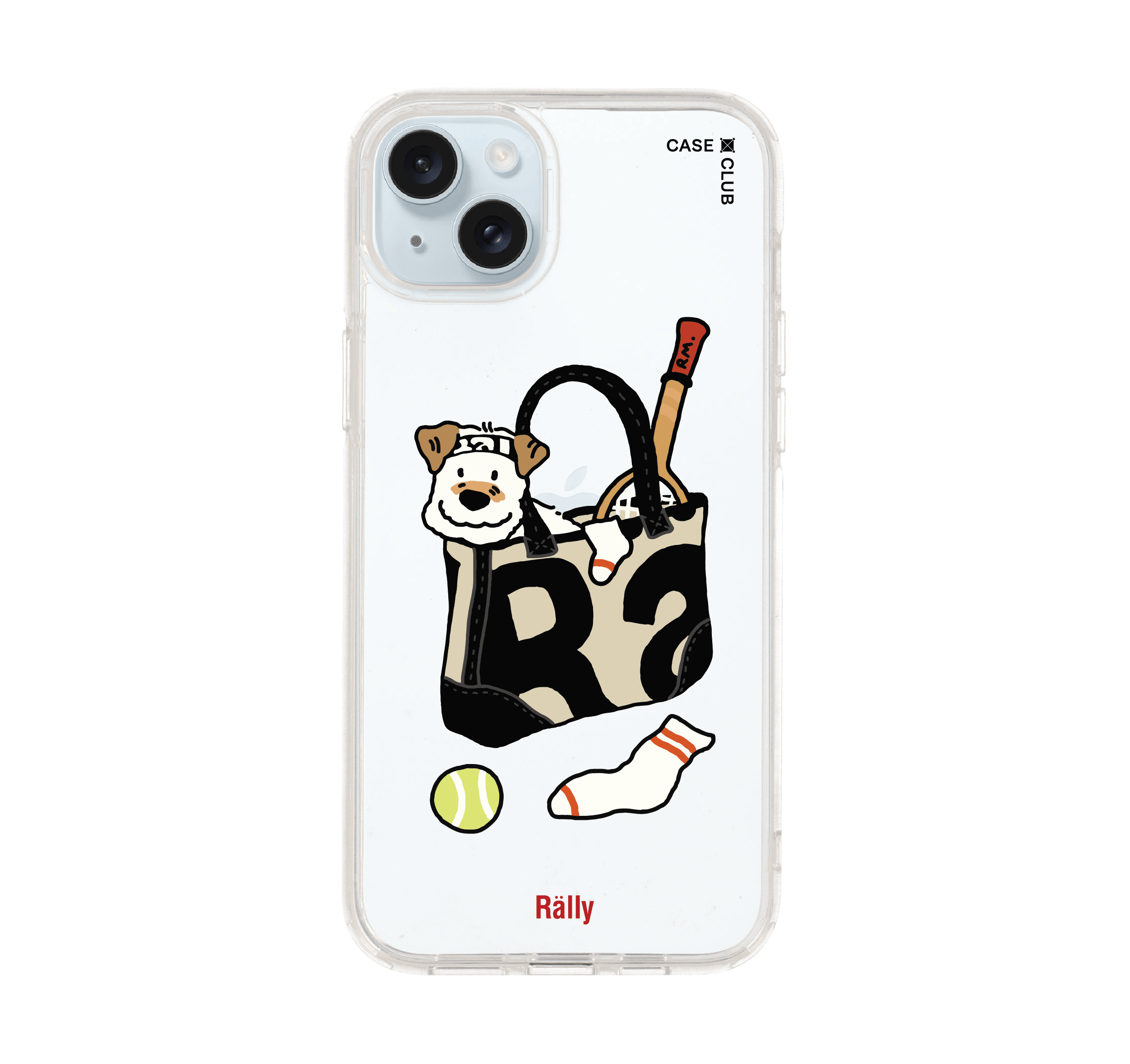 เคสใส iPhone 15 Plus Mr. Punky กระเป๋า