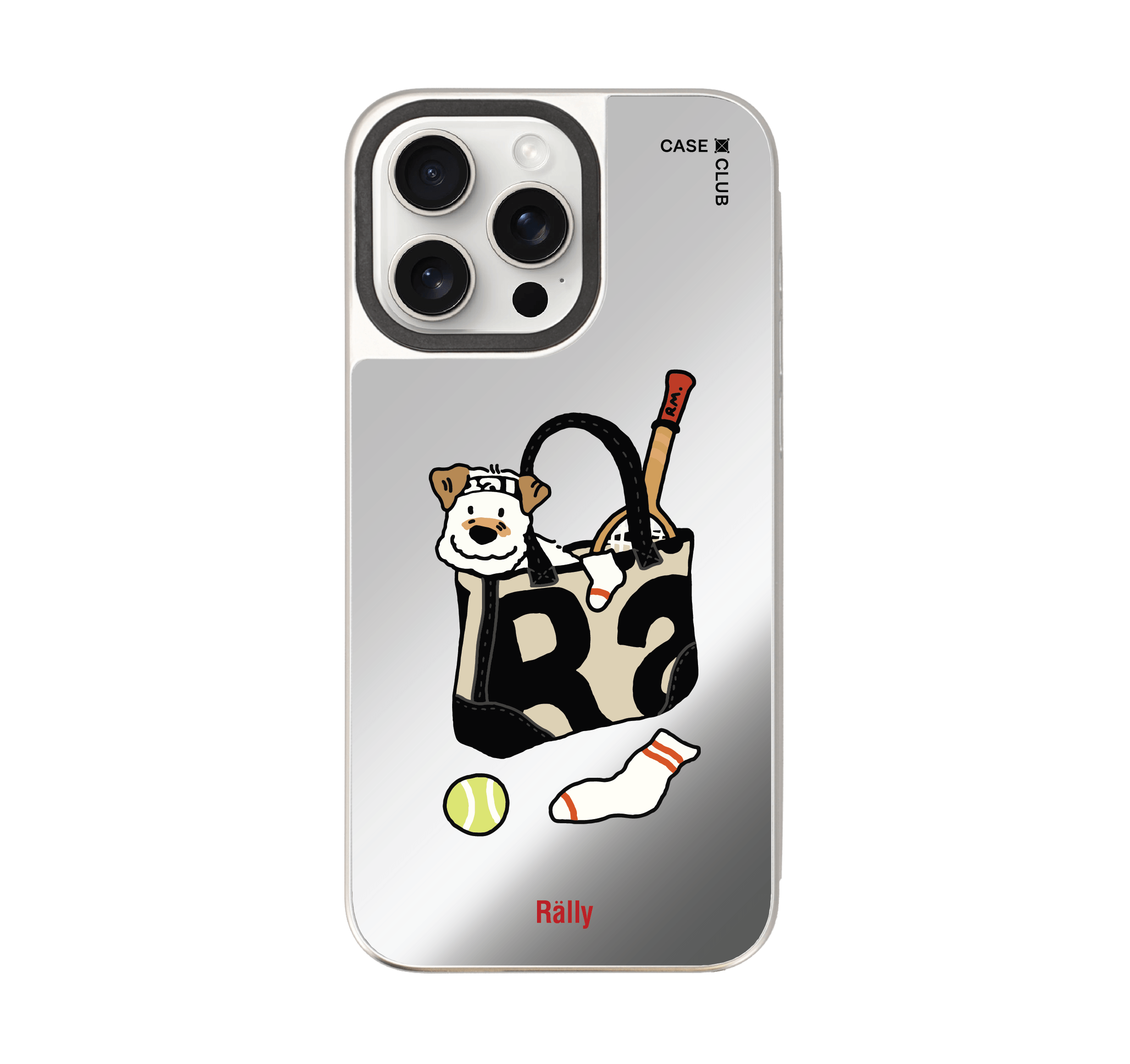เคสกระจก iphone 15 pro max magsafe mr. punky กระเป๋า