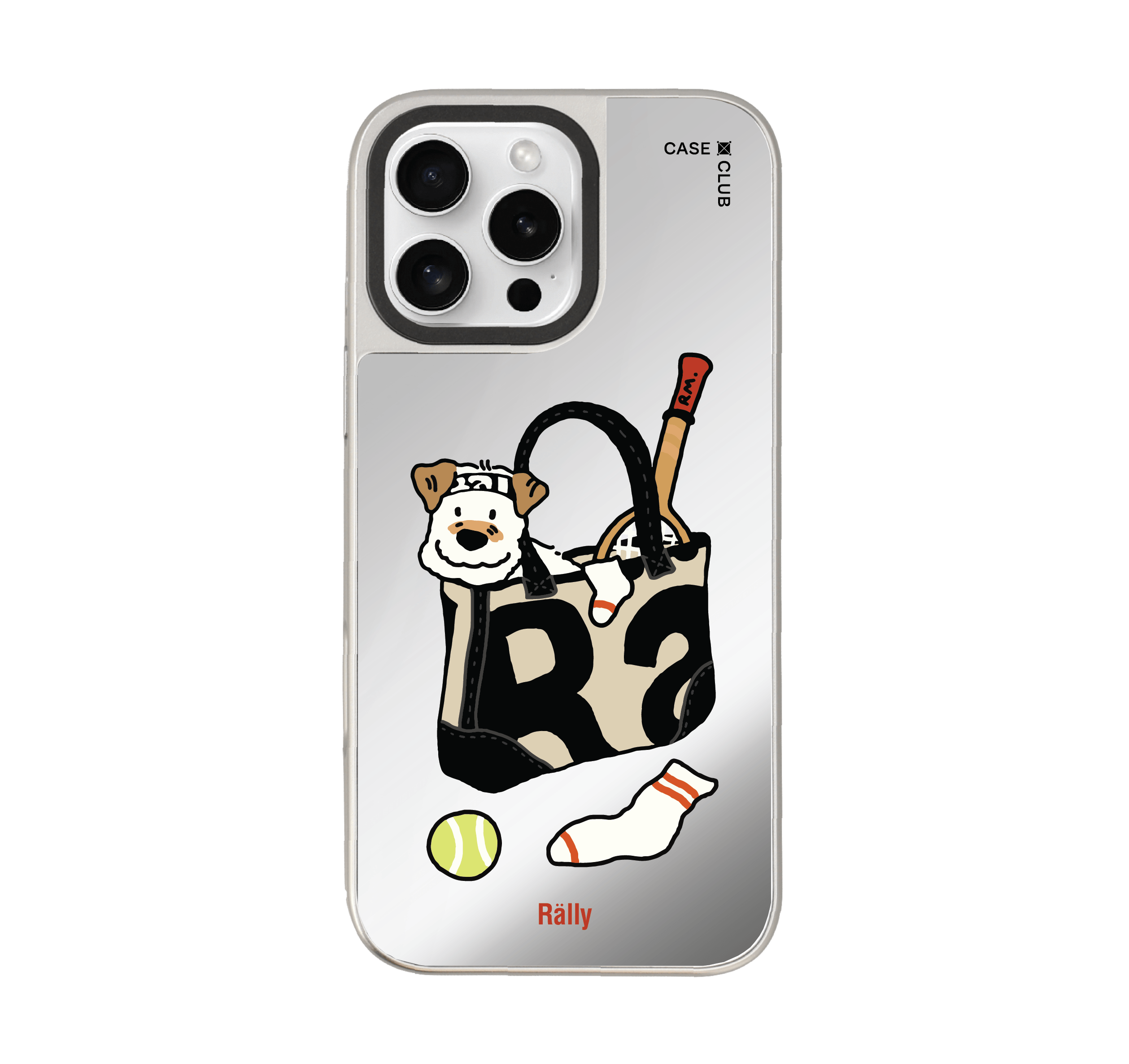 เคสกระจก iphone 16 pro max magsafe mr. punky กระเป๋า