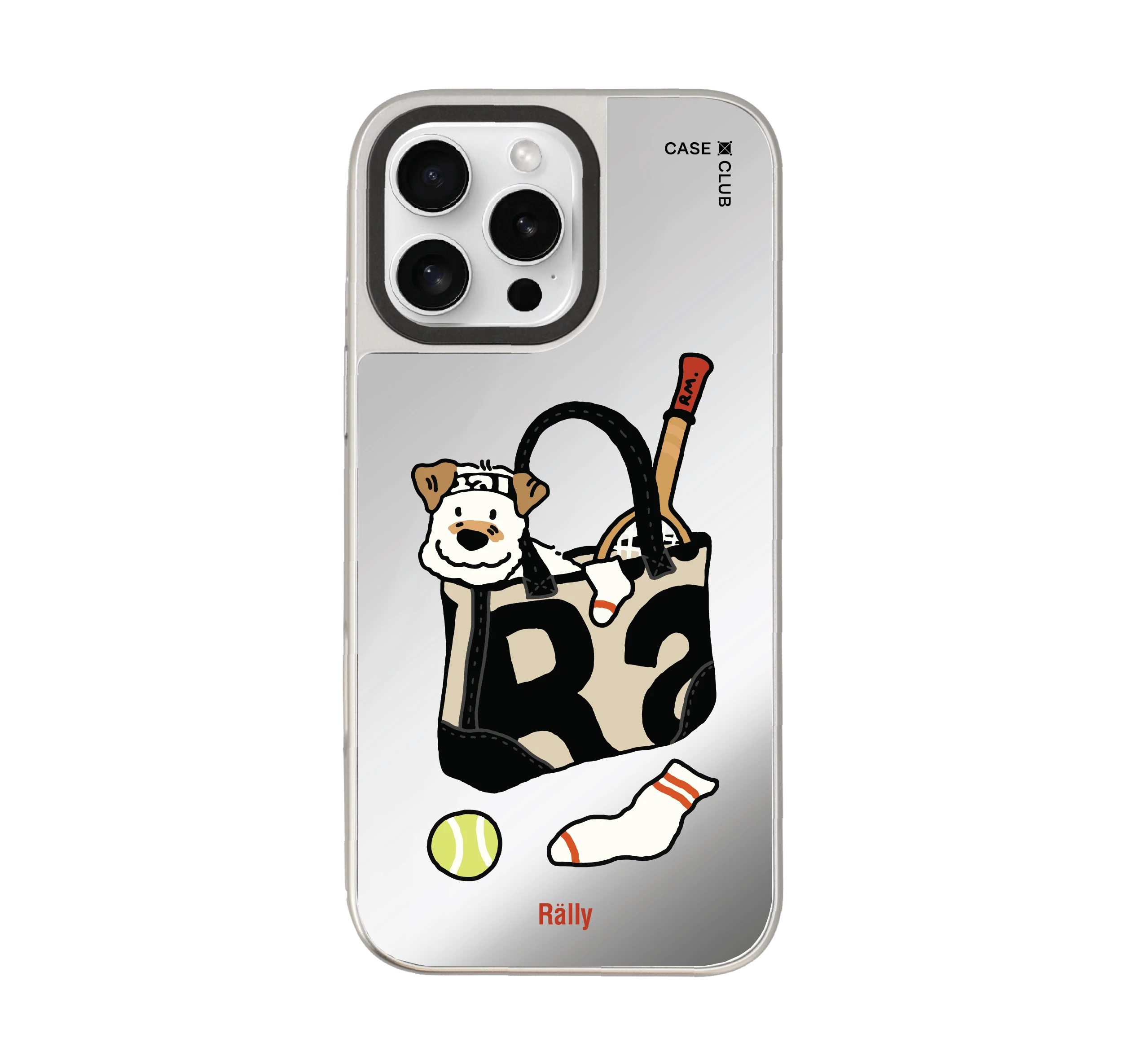 เคสกระจก iphone 16 pro max magsafe กระเป๋ามิสเตอร์พังค์กี้