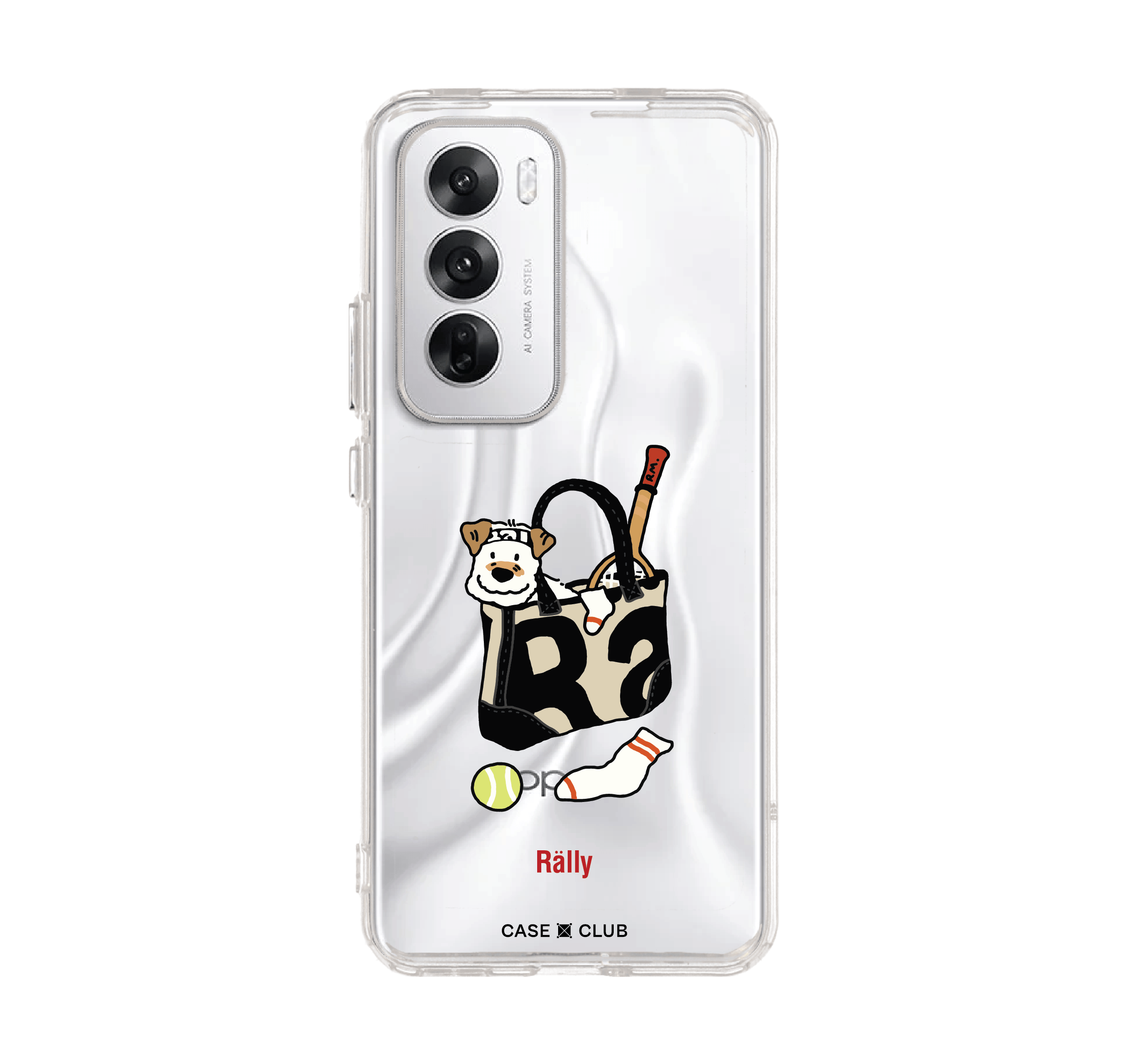 Oppo Reno 12 Clear Case Mr. Punky's Tote