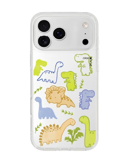iphone 17 pro max clear multi dino