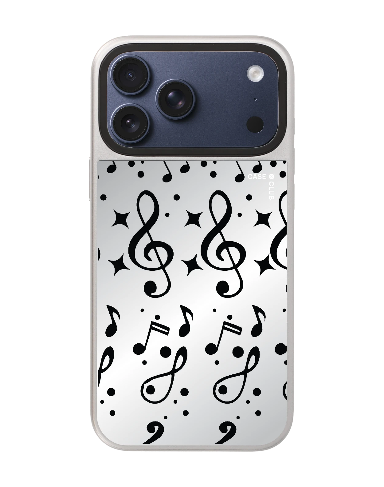iphone 17 pro max mirror silver magsafe music doodle