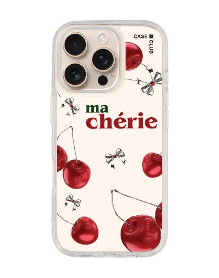 iphone 16 pro clear case magsafe my cherry