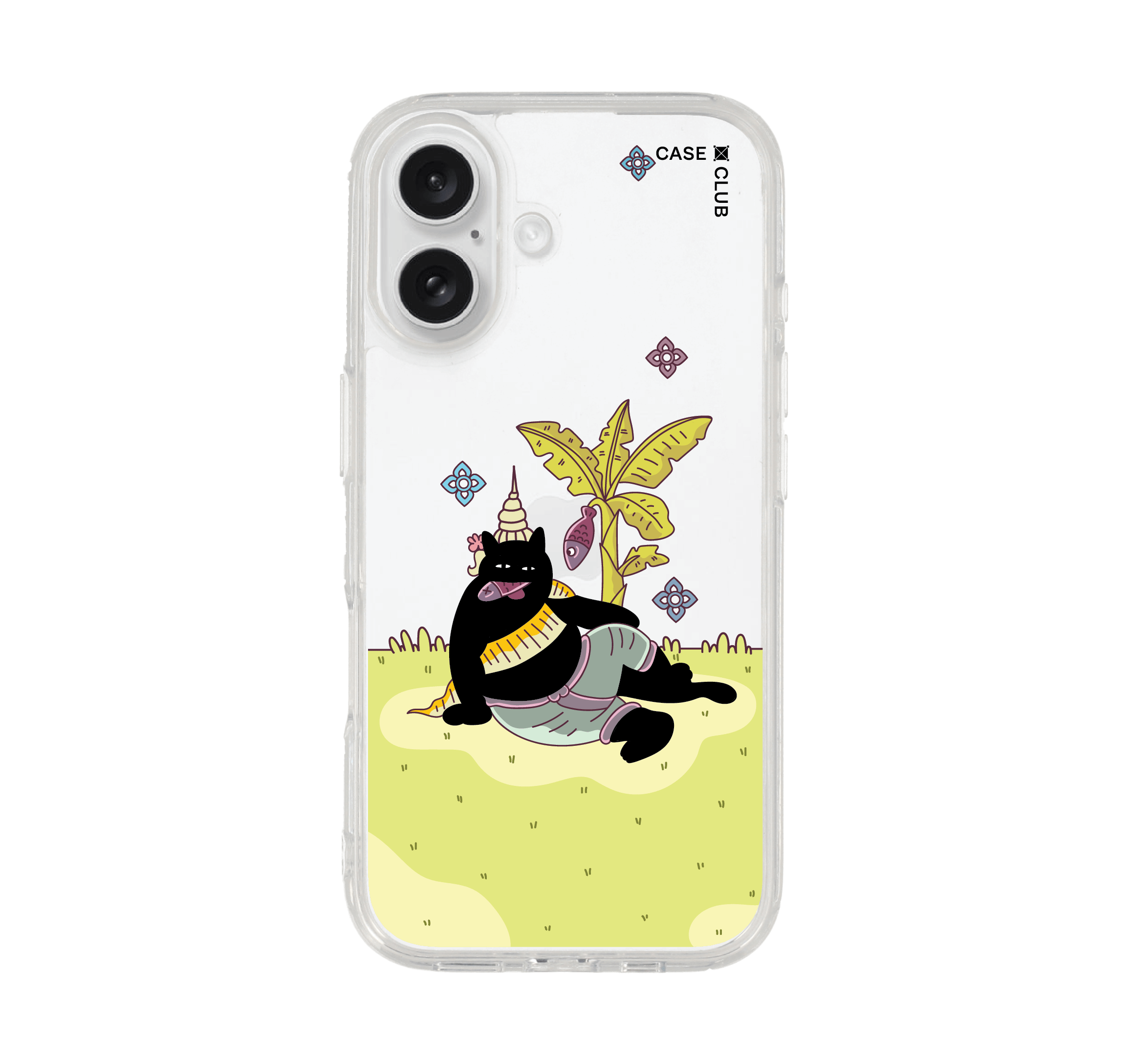 เคสใส iphone 16 นางตานีแมว