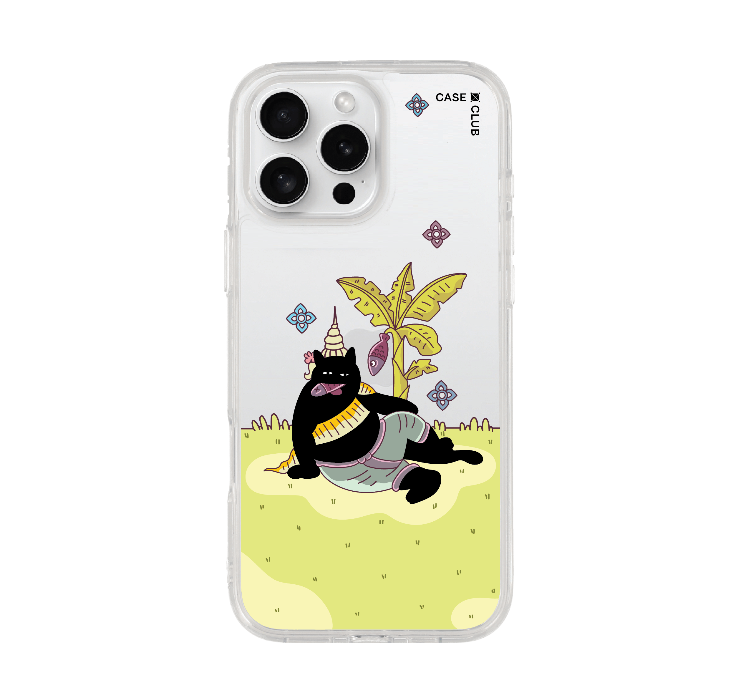 เคสใส iPhone 16 Pro Max นางตานีแมว