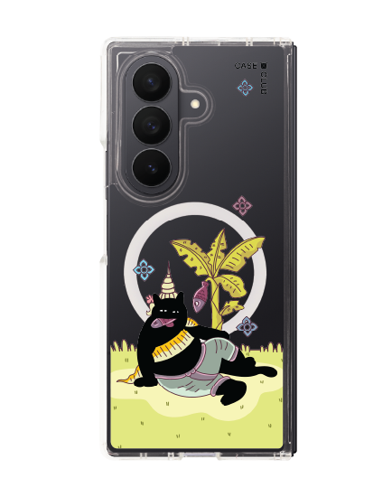 เคสใส samsung galaxy z fold 7 magsafe นางตานีแมว