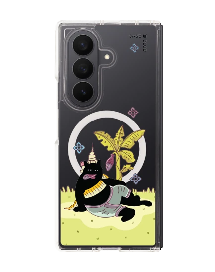 เคสใส samsung galaxy z fold 7 magsafe นางแมวตานี