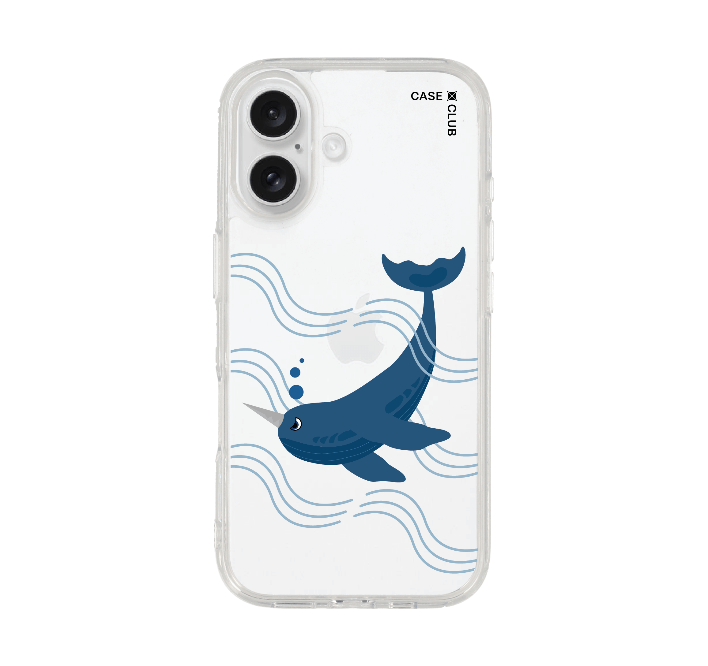 เคสใส iPhone 16 วาฬนาร์วาล