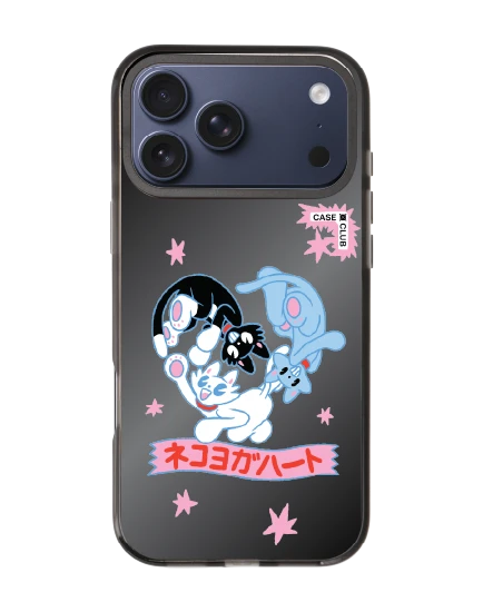 เคสกระจกดำ iphone 17 pro max mirror magsafe แมวเหมียวเติมรัก