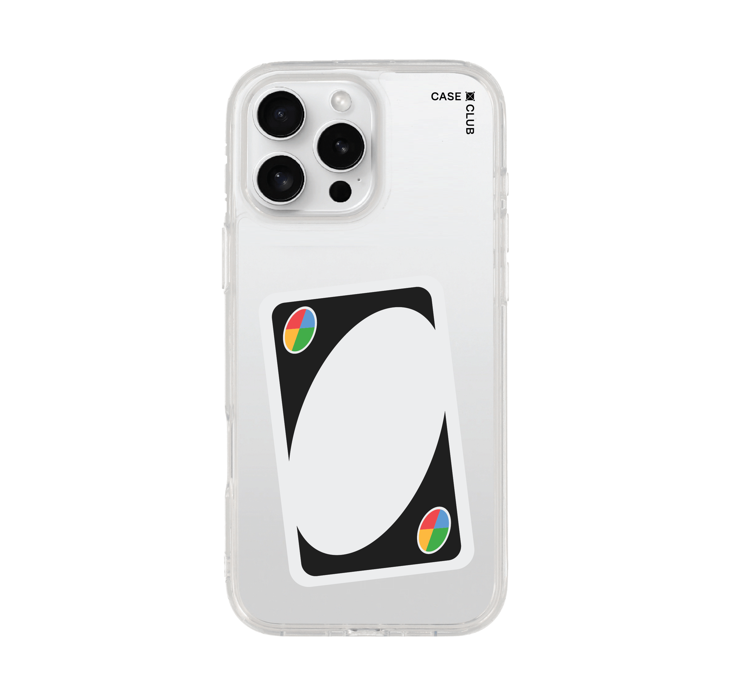 เคสใส iPhone 16 Pro Max การ์ด Uno โน้ต