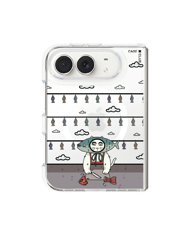 iphone duo clear magsafe omagase cat