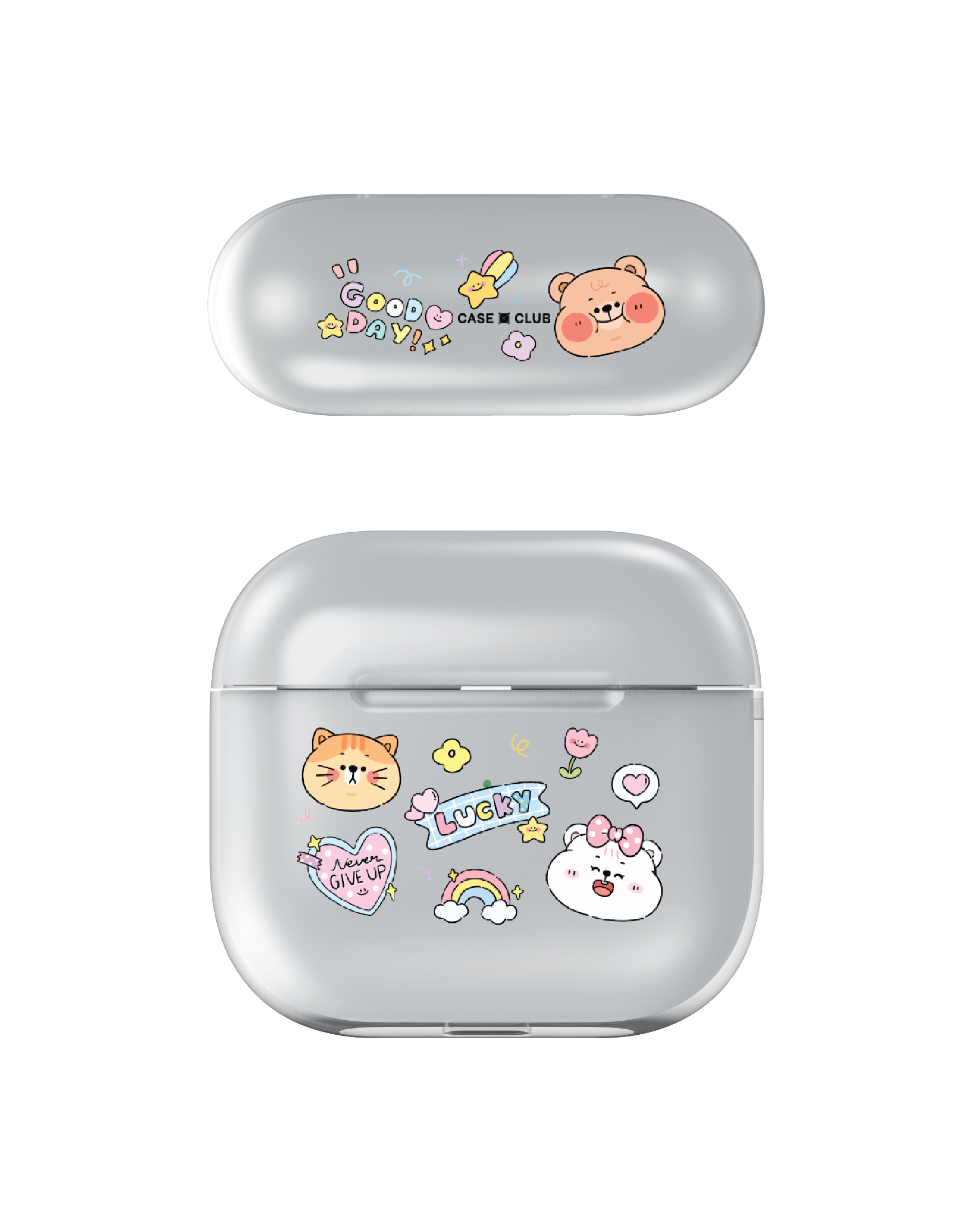เคสใส AirPods 4 Onnie Bear อาหาร